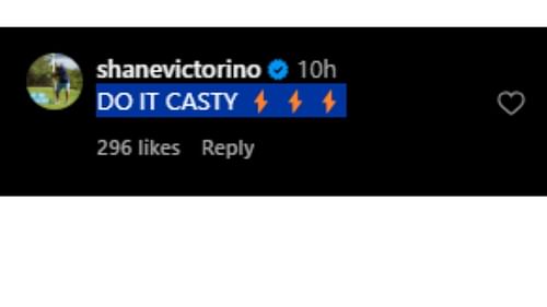 Reaction from Shane Victorino