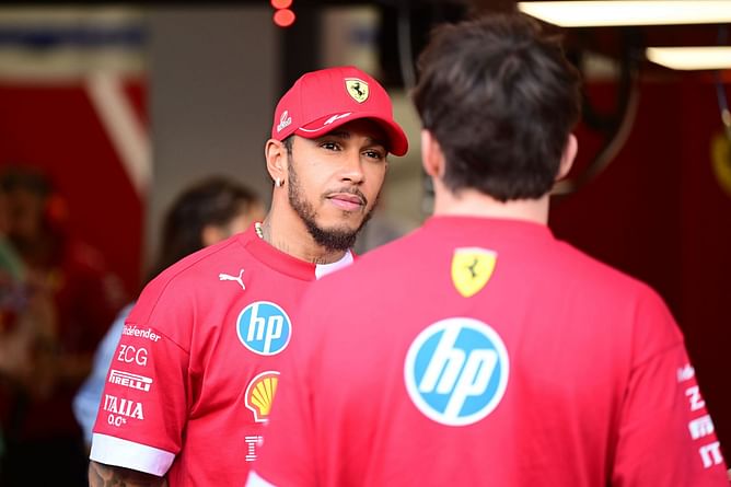 Lewis Hamilton apologizes to Ferrari as he gets dominated by Charles Leclerc at the F1 Saudi Arabian GP