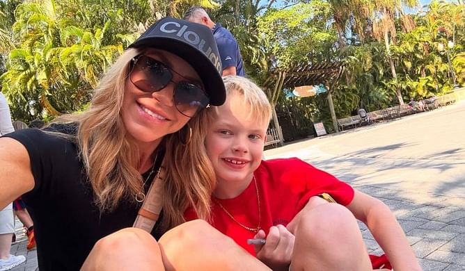 Lara Trump celebrates son Luke Trump's clutch MVP work in electrifying season opener win