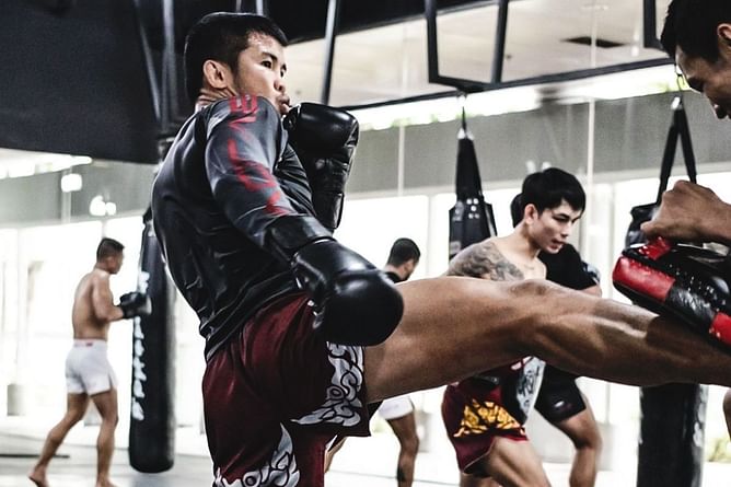 WATCH: Thai legend Nong-O Hama shows off the battle scars in his preparation for Kongthoranee redo at ONE Fight Night 31