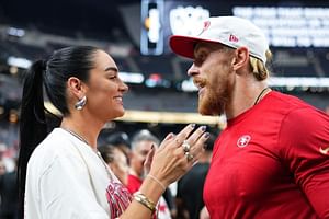 George Kittle's wife Claire shares 49ers TE's wholesome pet-dad moment