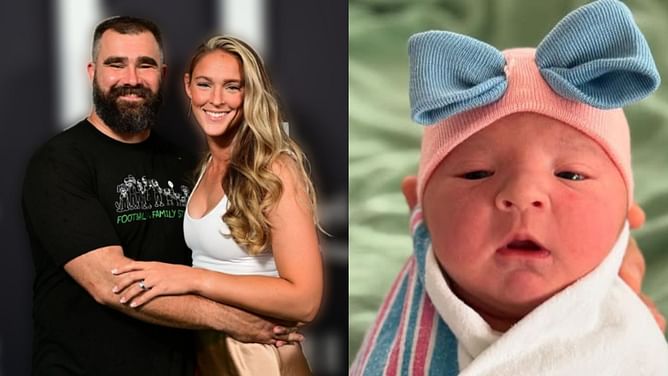 Kylie Kelce raves about Jason Kelce’s no-nonsense approach in delivery room