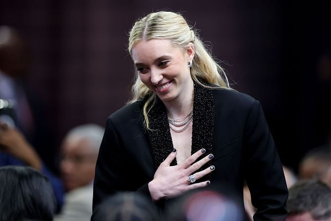 Dallas Wings rookie Paige Bueckers chokes up in emotional immediate reaction after going No. 1 overall