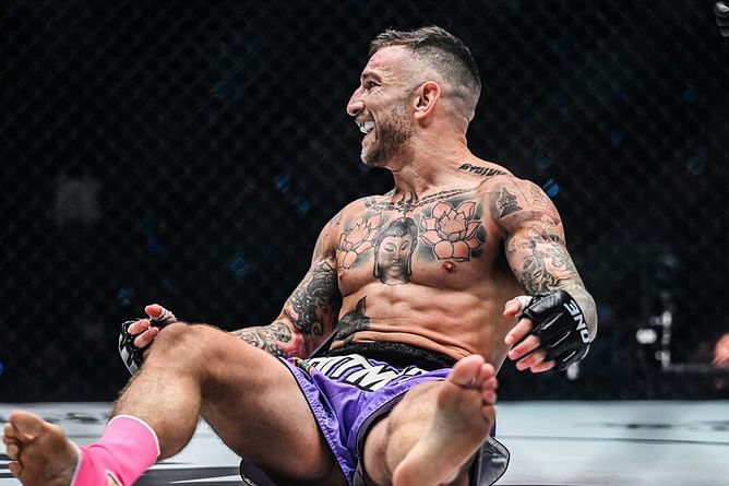 WATCH: British legend Liam Harrison breaks down how to utilize the long guard to set up counter-shots in Muay Thai