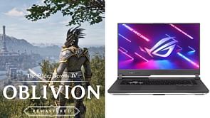 Best Oblivion Remastered settings for Nvidia RTX 3060 laptop GPU