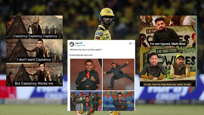 "मैं इंजर्ड नहीं हूं माही भाई"- रुतुराज गायकवाड़ IPL 2025 से हुए बाहर, सोशल मीडिया पर मजेदार Memes की बारिश