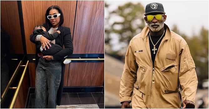 Proud grandad Deion Sanders pens sweet message for baby Snow & daughter in his latest IG post