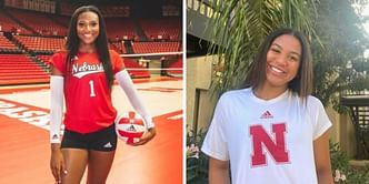 Nebraska Volleyball's freshmen Ryan Hunter and Teraya Sigler exude excitement with special dance ahead of debut