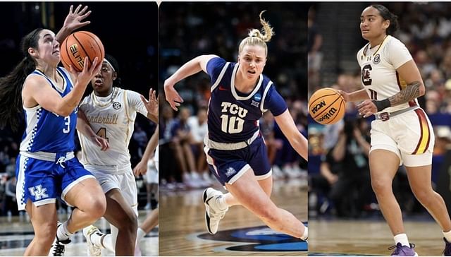 Georgia Amoore, Hailey Van Lith and Te-Hina PaoPao