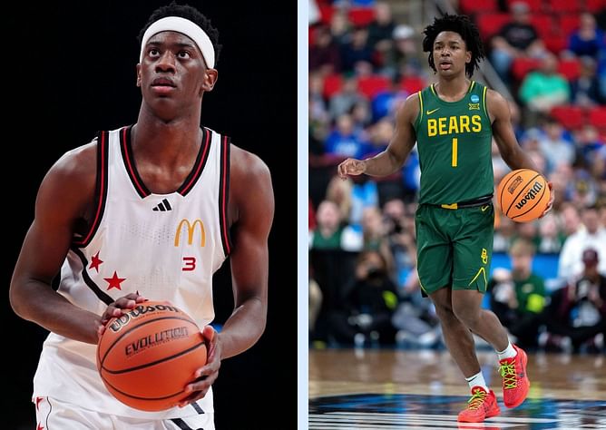 AJ Dybantsa shares 4-word reaction to former Baylor player Robert Wright III transferring to BYU Cougars