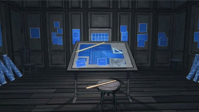 How to solve the Atelier Blueprints Maze in Blue Prince
