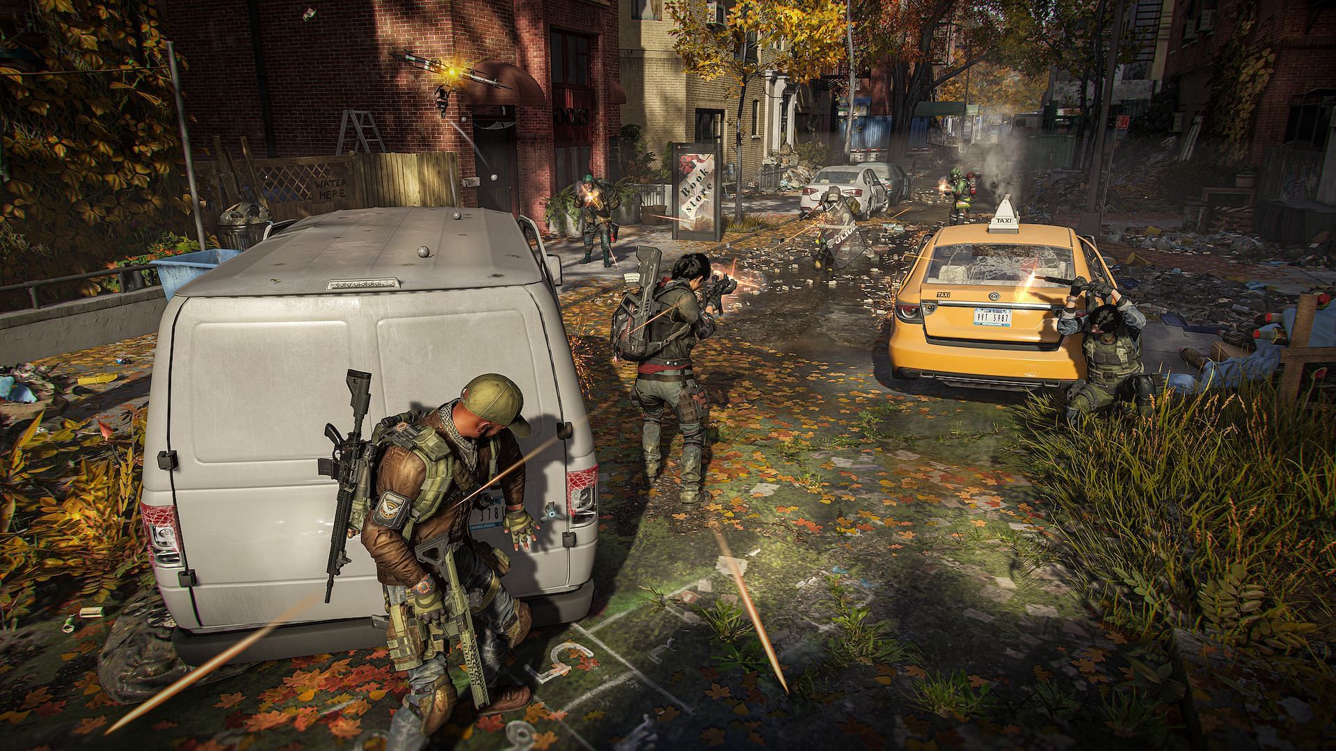 Fighting firestarters in Autumn might not be a good idea (Image via Ubisoft)