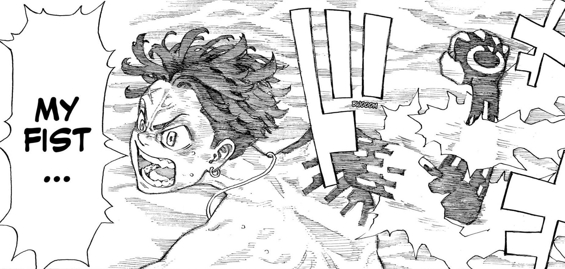 Hibaru Yotsurugi as seen in Astro Royale manga (Image via Shueisha)