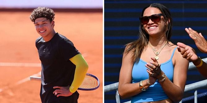 Ben Shelton's girlfriend Trinity Rodman shows her support for the American with adorable gesture at Madrid Open