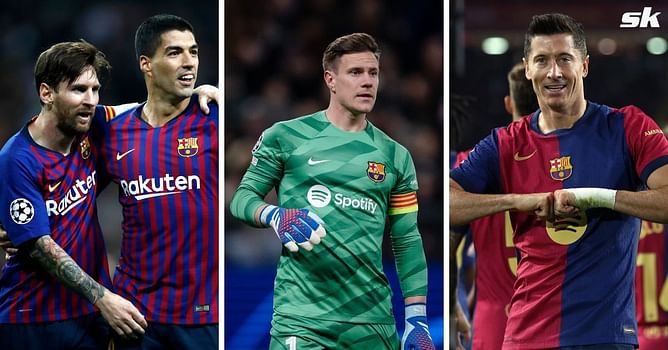 “It is the same with Lewy” - Barcelona captain Marc-Andre ter Stegen explains how Robert Lewandowski is similar to Lionel Messi and Luis Suarez