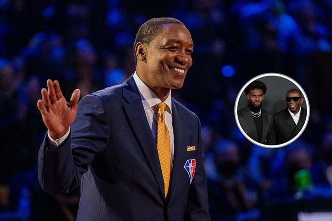 Isiah Thomas sends love as Shedeur Sanders reminisces wholesome moment with his dad Deion Sanders
