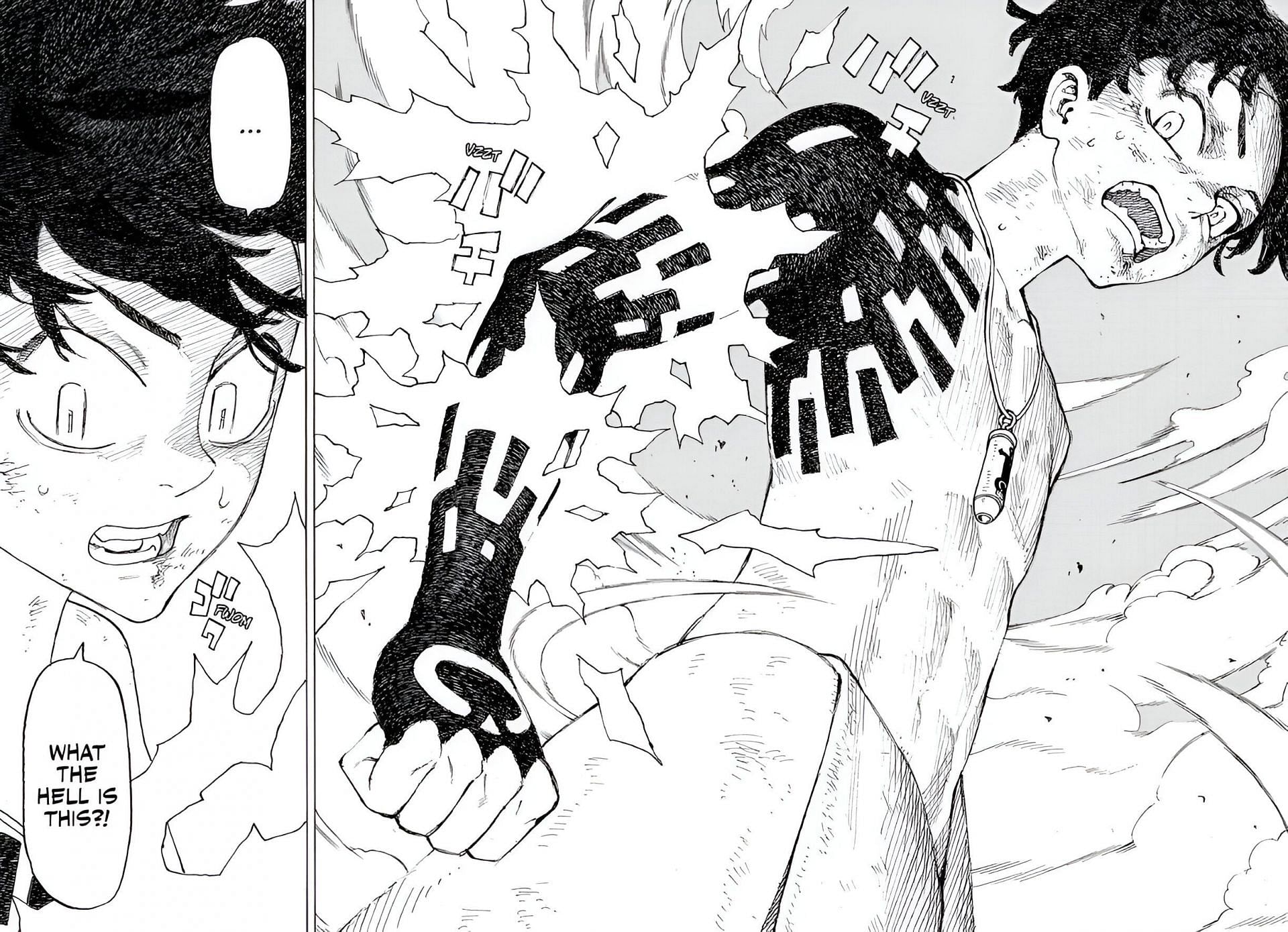 Hibaru Yotsurugi as seen in Astro Royale manga (Image via Shueisha)
