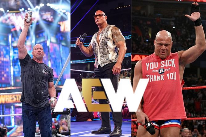AEW star boldly claims to be better than The Rock, Steve Austin, and Kurt Angle