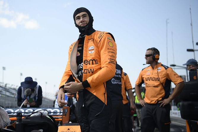 Nolan Siegel opens up about Day 1 of the Indianapolis 500 Open Test