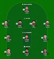 Best IPL 2025 Fantasy Team for Match 27 - SRH vs PBKS