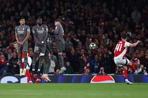 Arsenal FC v Real Madrid C.F. - UEFA Champions League 2024/25 Quarter Final First Leg - Source: Getty