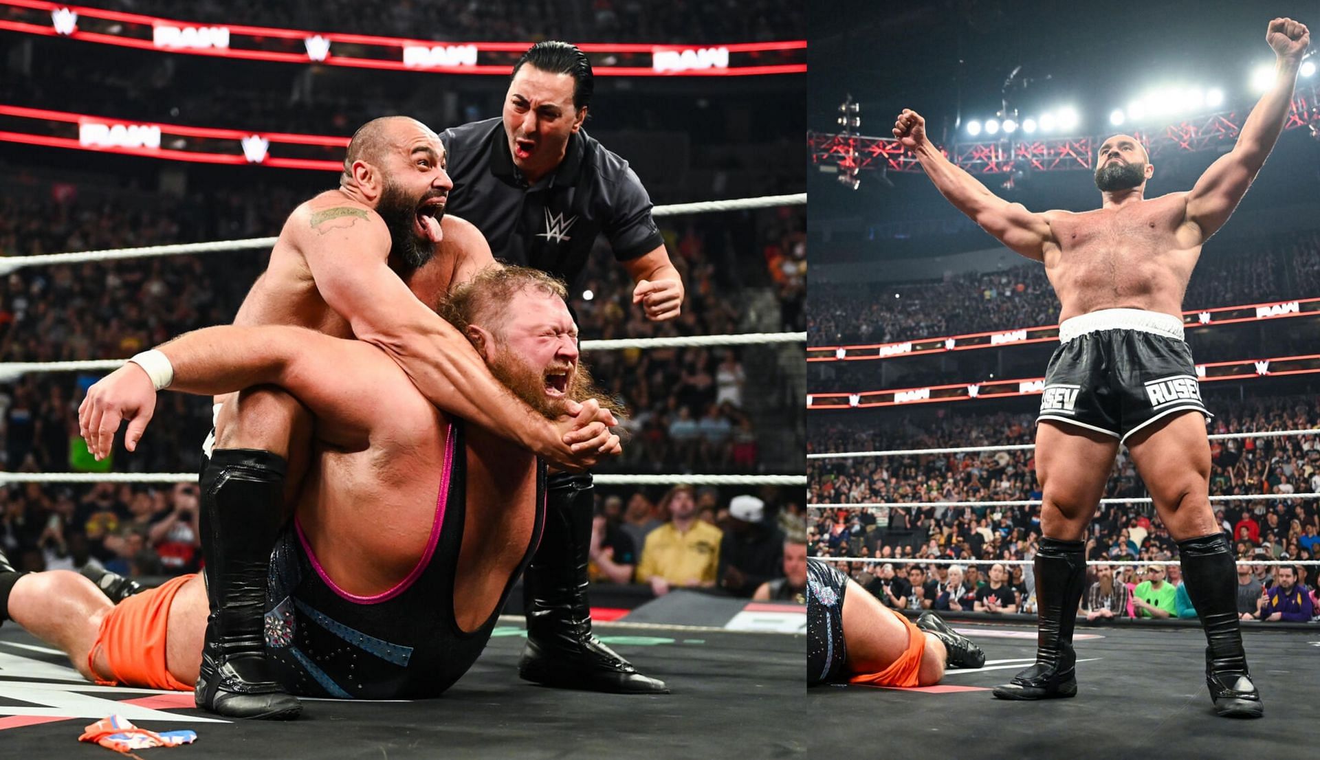 Raw में वापसी के बाद रुसेव (Photo: WWE.com)