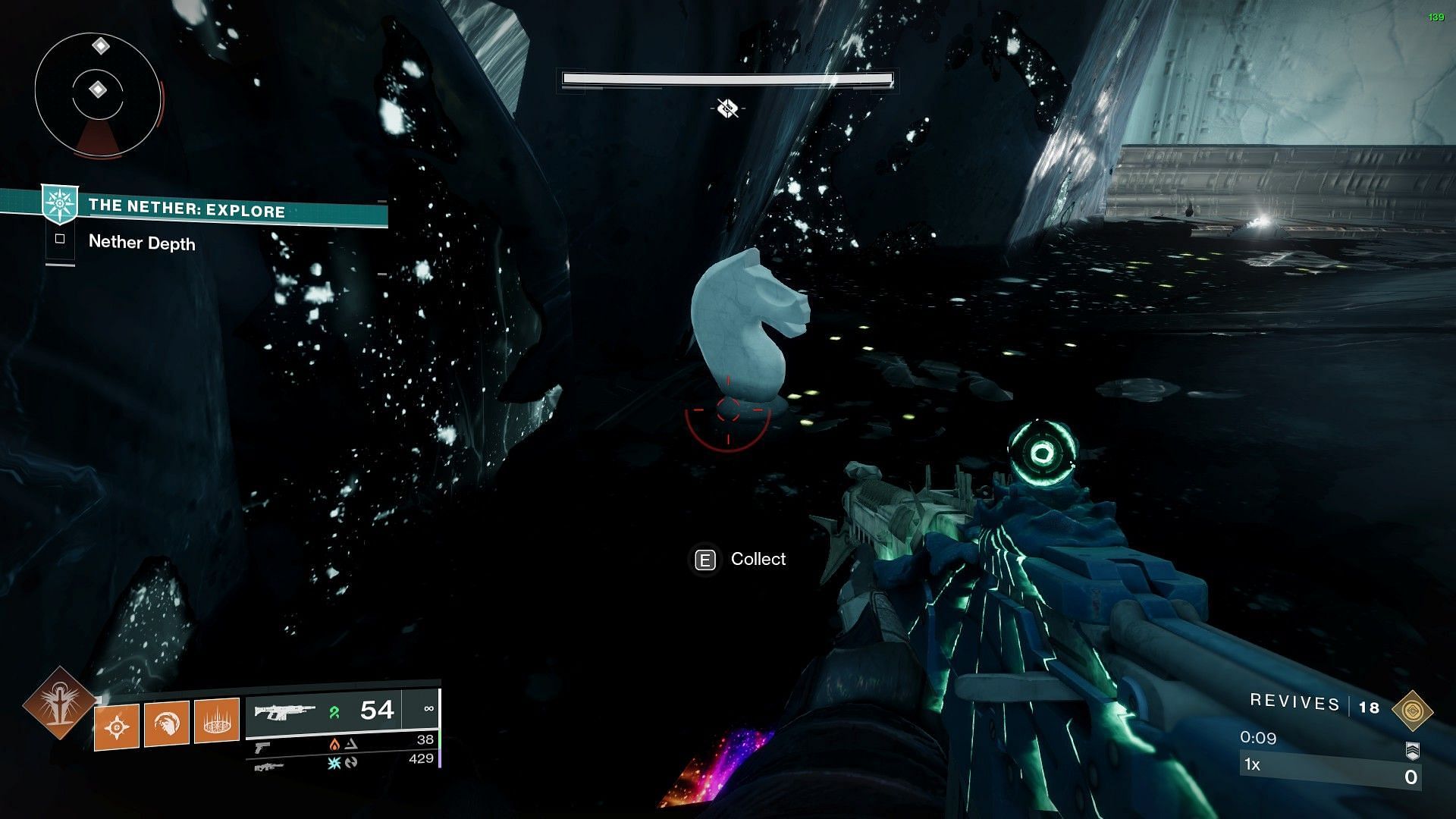Horse Chess piece in Mausoleum (Image via Bungie) 