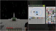 Create the first Mine using the ingredients you have. (Image via Sportskeeda Gaming/Mojang Studios)