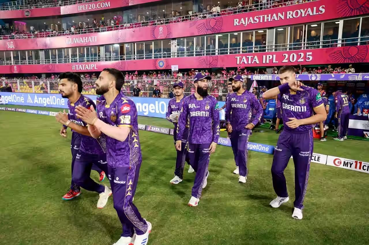KKR are placed last on the IPL 2025 points table. [P/C: iplt20.com]
