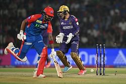 KL Rahul's call backfires as he is run out for 7 by Sunil Narine's stunning direct hit in DC vs KKR IPL 2025 match [Watch]