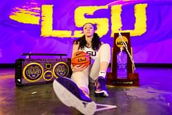 WATCH: LSU commit Bella Hines laces it up against content creator Duke Dennis