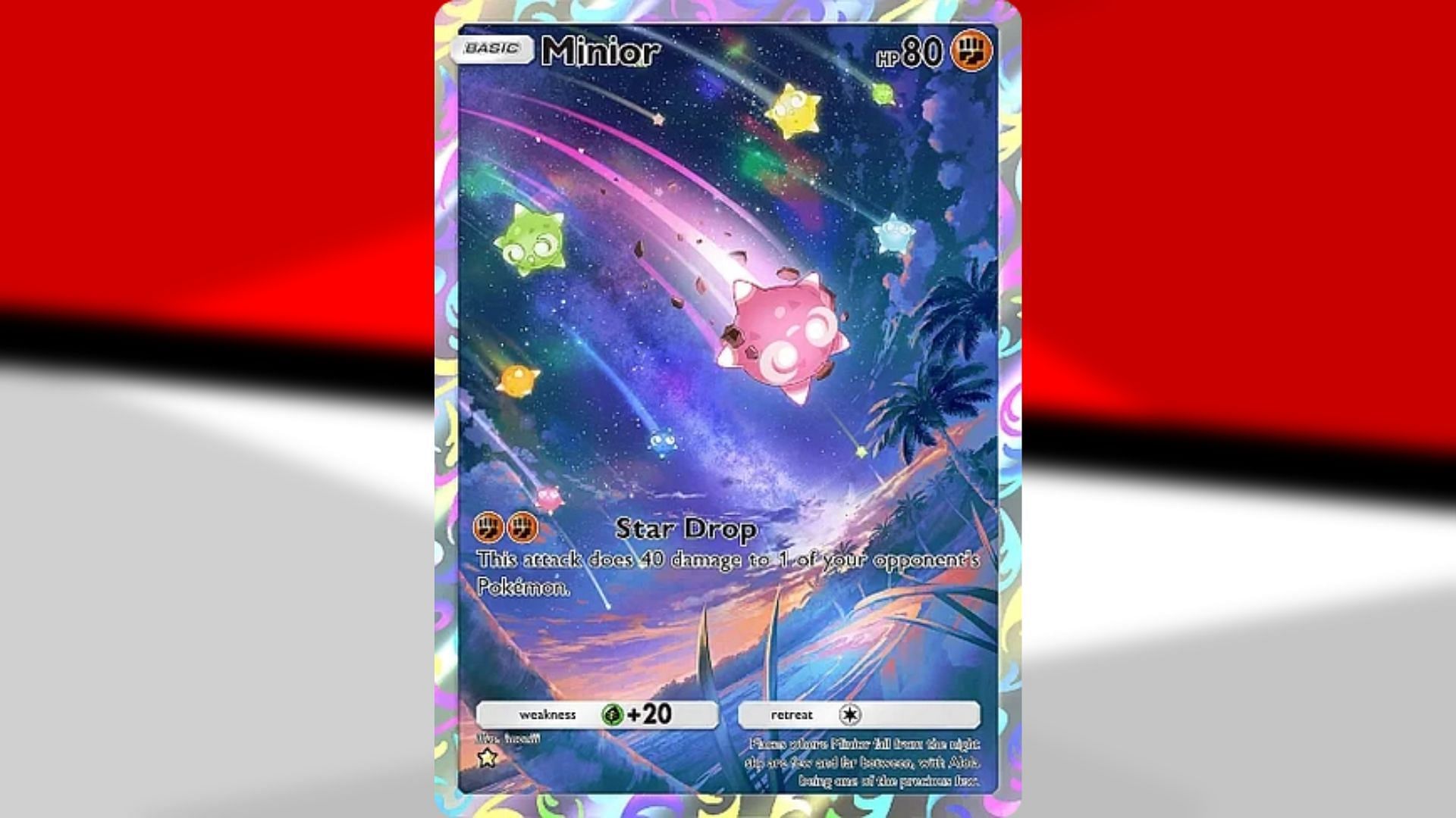 Minior full art in Celestial Guardians (Image via TPC)