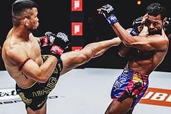 WATCH: Thai icon Nong-O Hama shows off his power in soul-snatching knockout of Felipe Lobo in Singapore