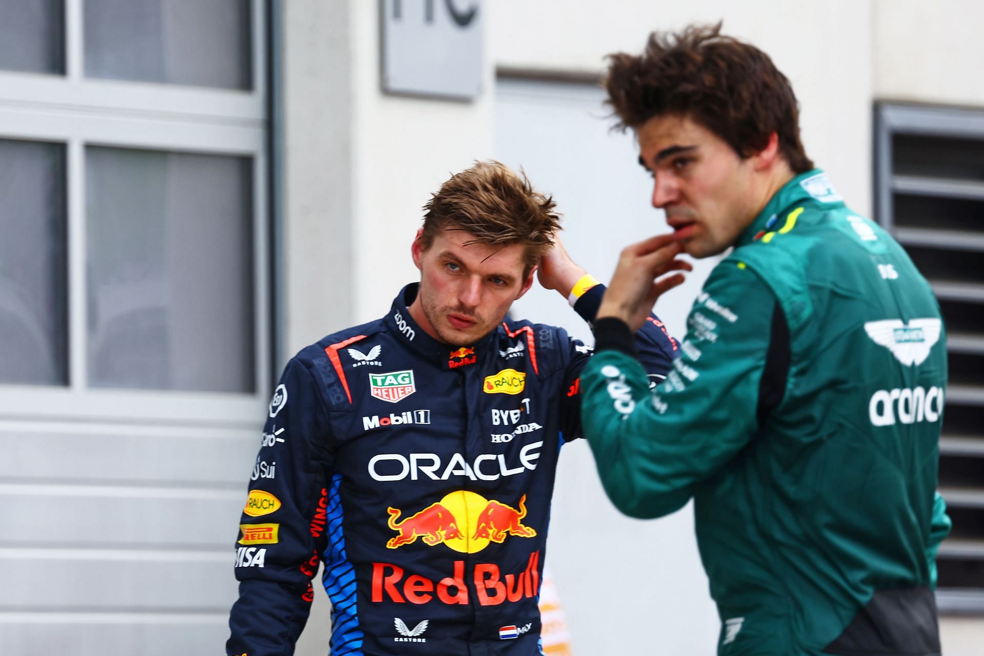 Max Verstappen with Lance Stroll at F1 Grand Prix of Austria - Source: Getty