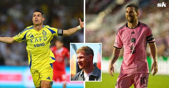 Lionel Messi or Cristiano Ronaldo? When De Bruyne named player he'd like to play with amid links to Inter Miami and Al-Nassr