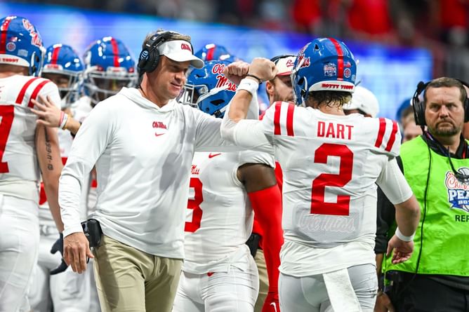 “Both no show”: $14M worth Lane Kiffin expresses disappointment with son Knox Kiffin and Jaxson Dart