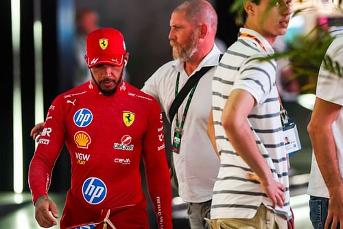 Lewis Hamilton at F1 Grand Prix of Saudi Arabia - Qualifying - Source: Getty