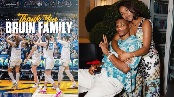 Russell Westbrook's wife Nina Westbrook and $60,000,000 NBA vet react to Lauren Betts' UCLA's gratitude post after historic season