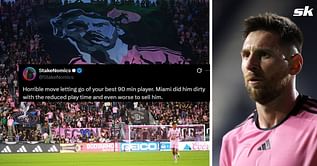 "This is a MISTAKE", "Why would you get rid of him?" - Fans slam Lionel Messi-led Inter Miami as they trade away key player