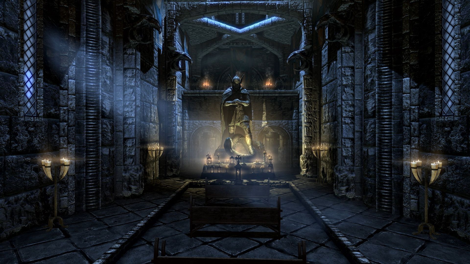 While Skyrim is the best-looking, it also had the longest developer support (Image via Bethesda Softworks)