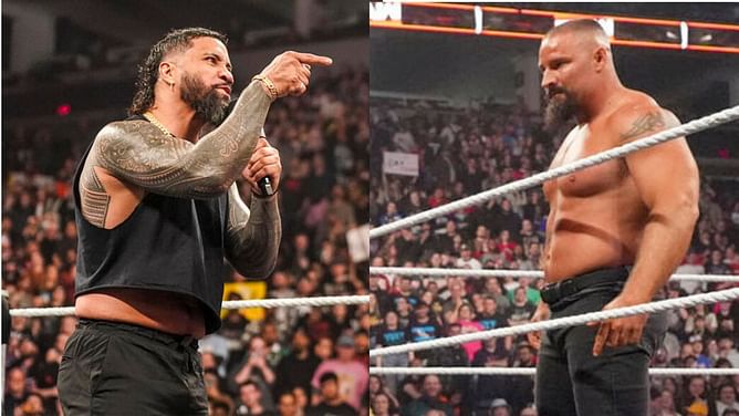 Jey Uso sends a one-word message to Bron Breakker ahead of their respective WrestleMania 41 matches
