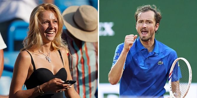 Daniil Medvedev can't thank wife Daria enough for supporting him at Monte-Carlo Masters despite baby duties