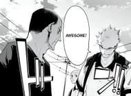 Oshimi and Haitani as seen in the Embers manga (Image via Shueisha)