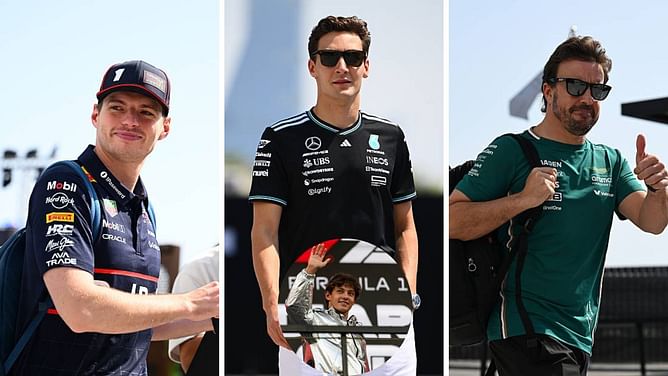 George Russell, Max Verstappen, and Fernando Alonso are the top 3 picks for Kimi Antonelli as the answer to an intriguing question