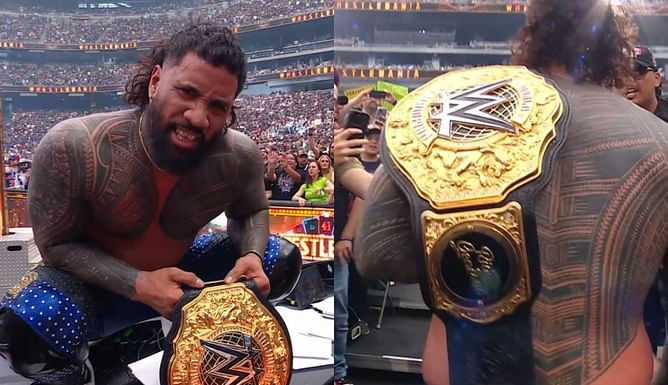 WWE WrestleMania 41 में Roman Reigns के भाई ने वर्ल्ड हैवीवेट चैंपियनशिप जीतकर रचा इतिहास, रिंग जनरल का तोड़ा घमंड