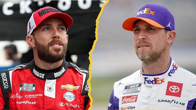 Denny Hamlin accuses Ross Chastain of attempting to ‘wreck him’ at Talladega