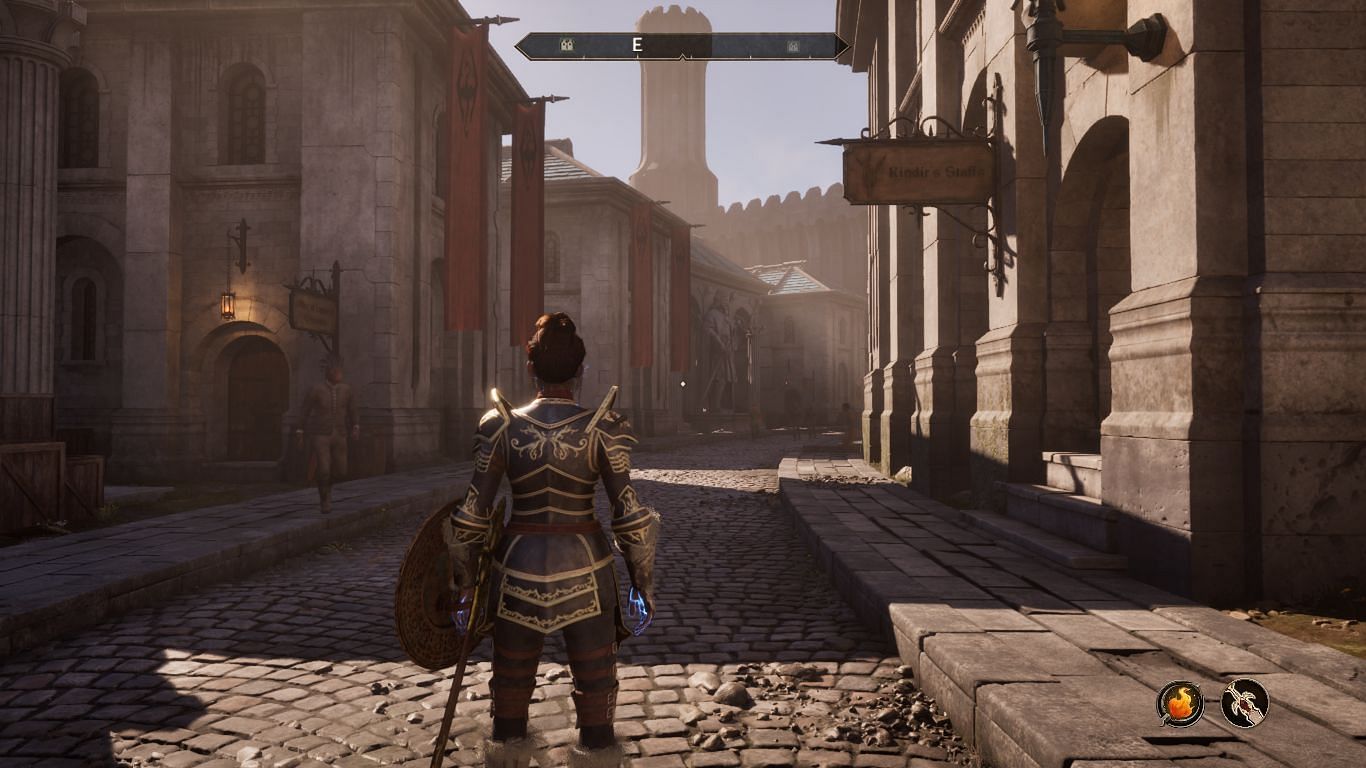 This only looks as good after some Lumen-related ini tweaking (Image via Sportskeeda || Bethesda Softworks)