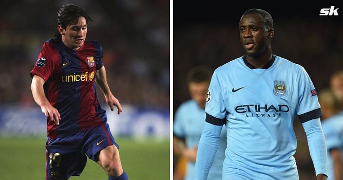 “He was able to make us suffer” - Yaya Toure explains how it felt playing against Lionel Messi in Barcelona training