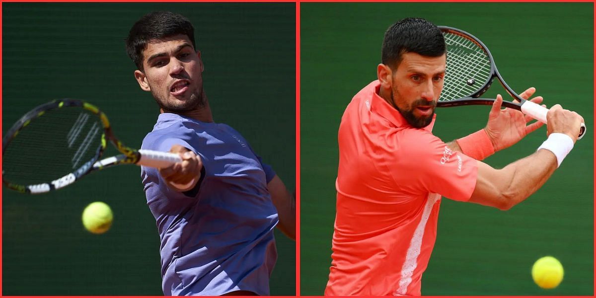 Carlos Alcaraz vying for third Madrid Open title this week but can face Novak Djokovic | Image Source: Getty