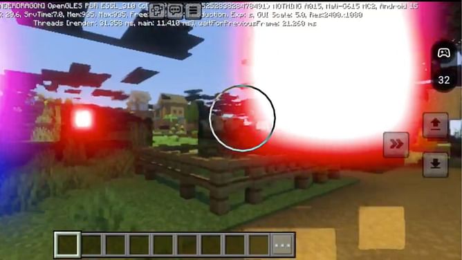 “Well, it is very vibrant": Fans react as Minecraft Vibrant Visuals struggles to run on an Android device